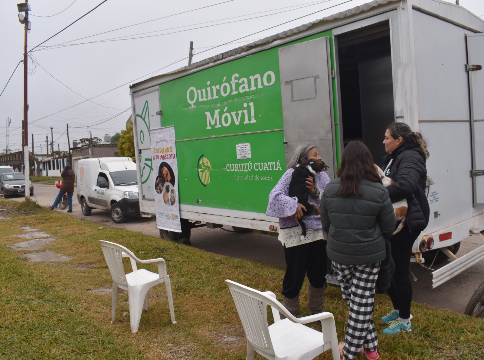 Primera Jornada de el "estado en tu barrio" desde el municipio no hacen llegar que próximamente estarán visitando otros barrios 
